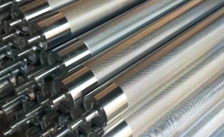 輥筒滾花加工廠家，輥筒鍍鋅加工，重型輥筒加工